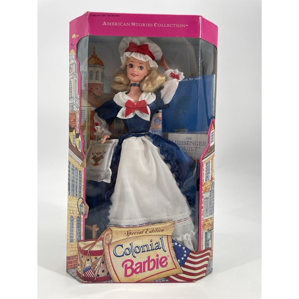 Colonial Barbie Doll American Stories Collection NRFB Collector Edition #12578